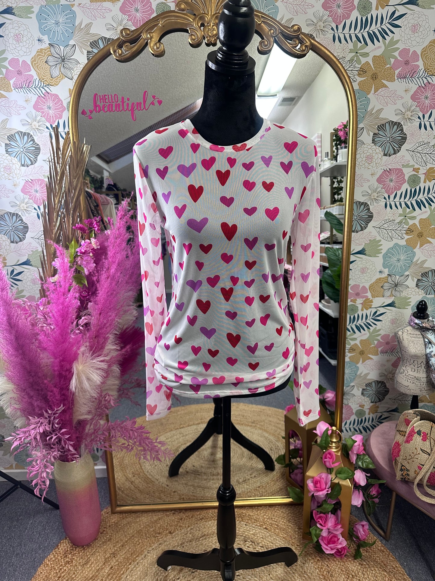 The Hearts Mesh Shirt