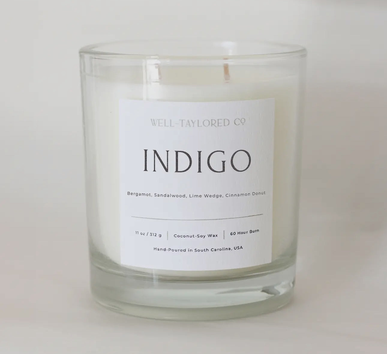 The Indigo Coconut Soy Candle