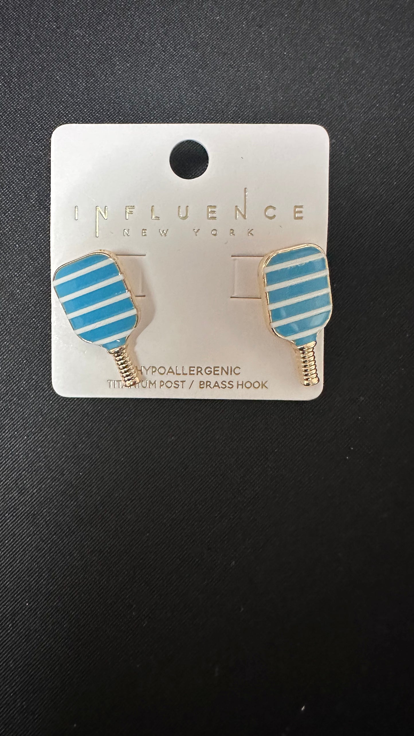 The Pickleball Stripe Earrings