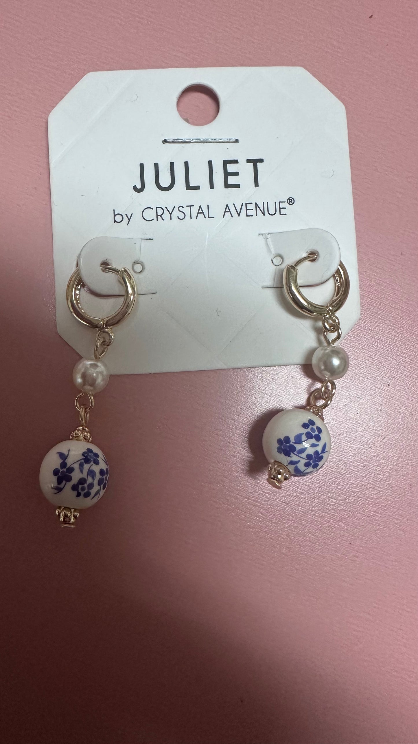 The Vintage Blue Earrings